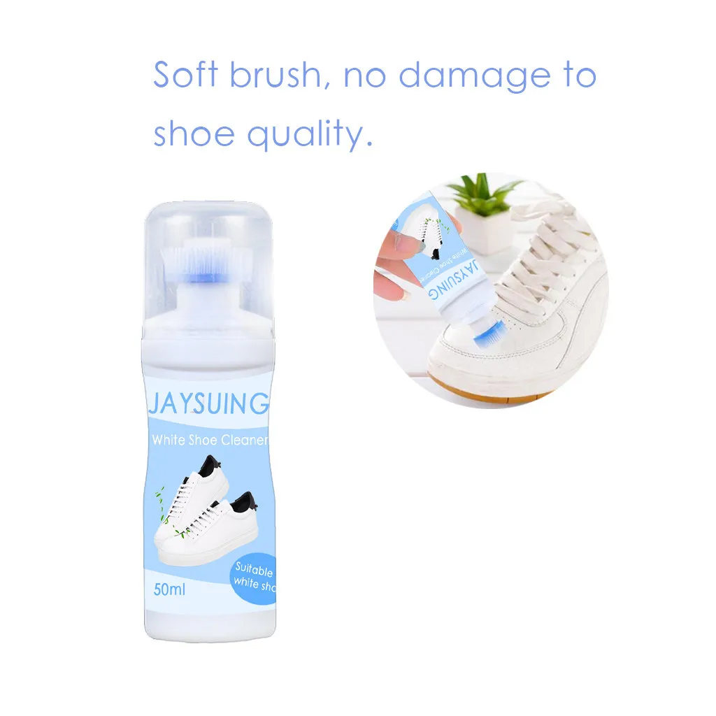 50 мл кожаный очиститель для обуви спортивный брезентовый отбеливатель чистый
