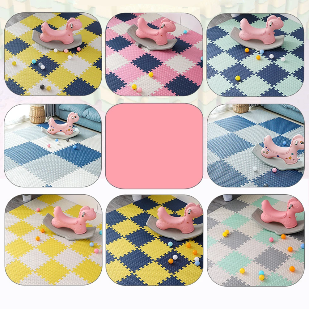 4PCS EVA Foam Thick Baby Puzzle Play Mat Toddler Climbing Pad Activity Center Kids Rugs Floor Tiles Toys Soft Carpet | Игрушки и хобби