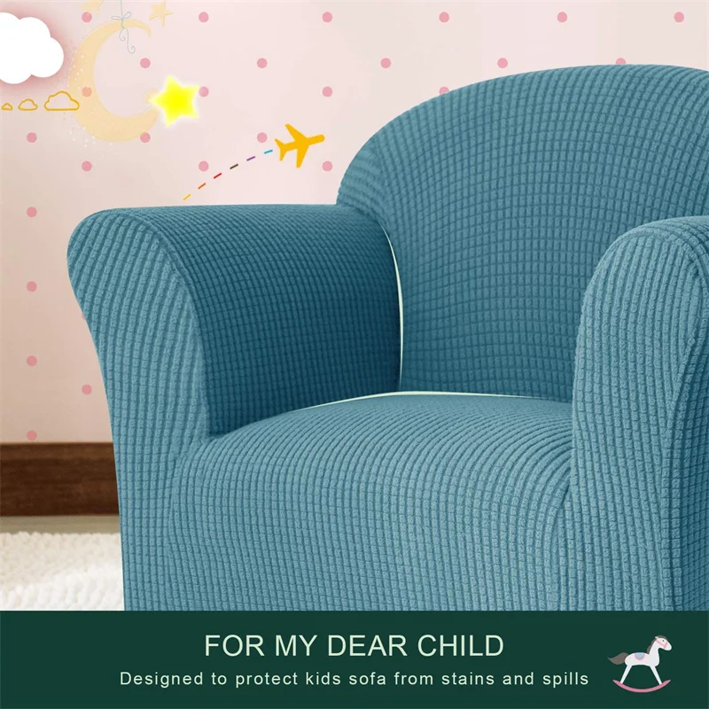 Эластичный чехол для дивана мини-размера жаккардовый детского стула чехлы