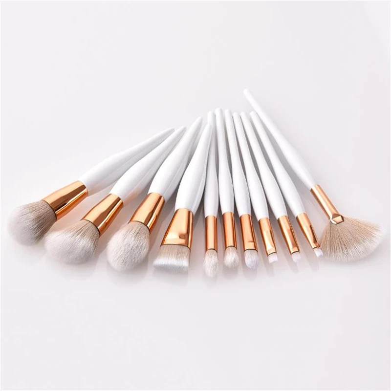 1Pc Flame Top Tapered Makeup Brush High Quality Foundation Powder Contour Highlighter Blending Cosmetic Beauty 2 Styles | Красота и