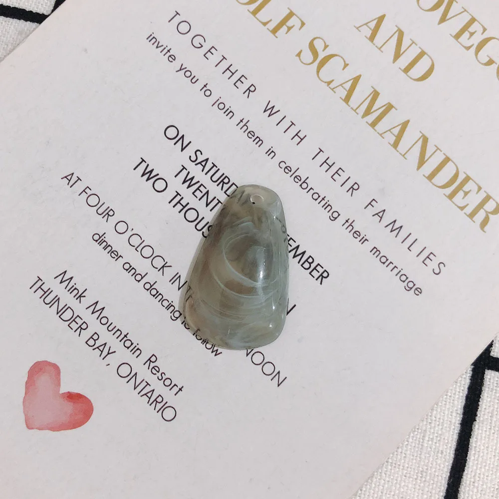 

Wholesale 70pcs 30*19mm Vintage Style Geometry Waterdrop Resin Necklace Pendants Ornament Accessories Jewelry Charms DIY