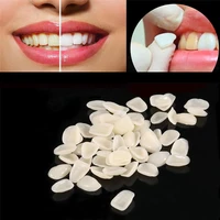 70pcsbag dental ultra thin resin teeth veneers anterior a1 a2 dental temporary crown teeth dentist materials dental tools