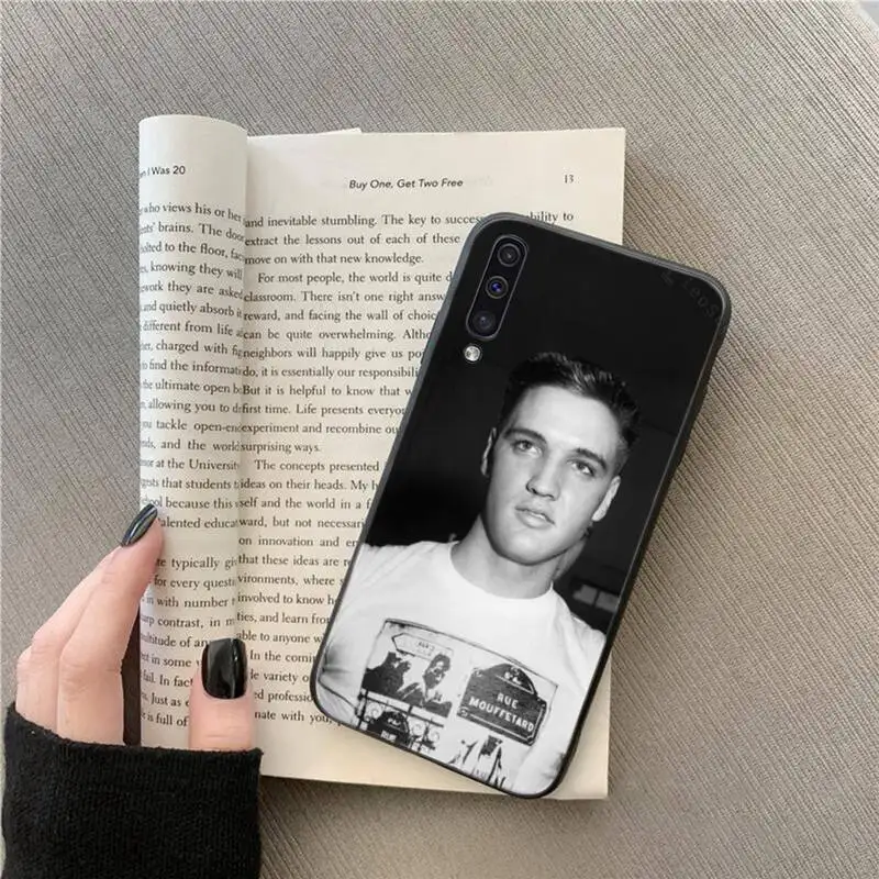 

Elvis Presley famous singer Kiss Phone Case For Samsung galaxy A S note 10 7 8 9 20 30 31 40 50 51 70 71 21 s ultra plus