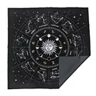 Таро карта скатерть 12 созвездий Астрология настольная игра скатерть гадание для психологических советников магических