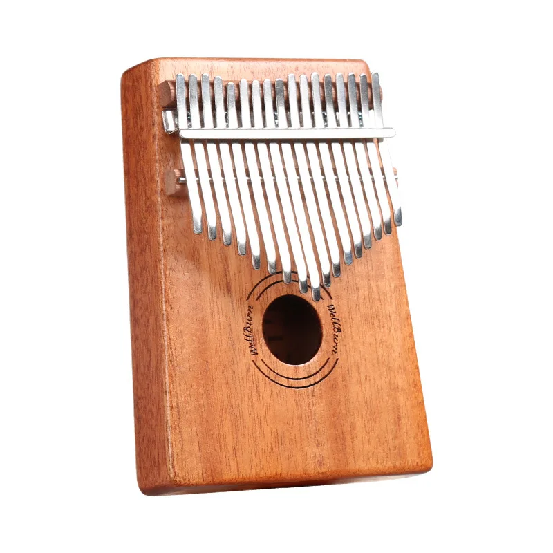

Оригинальный набор инструментов Hammer Kalimba, 17 клавиш, хроматическое пианино с большим пальцем, детские музыкальные инструменты, DL6WZQ
