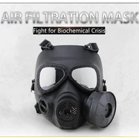 airsoft tactical mask machinery single fan filtration anti fog pc lens protective mask fight for biochemical crisis cs game
