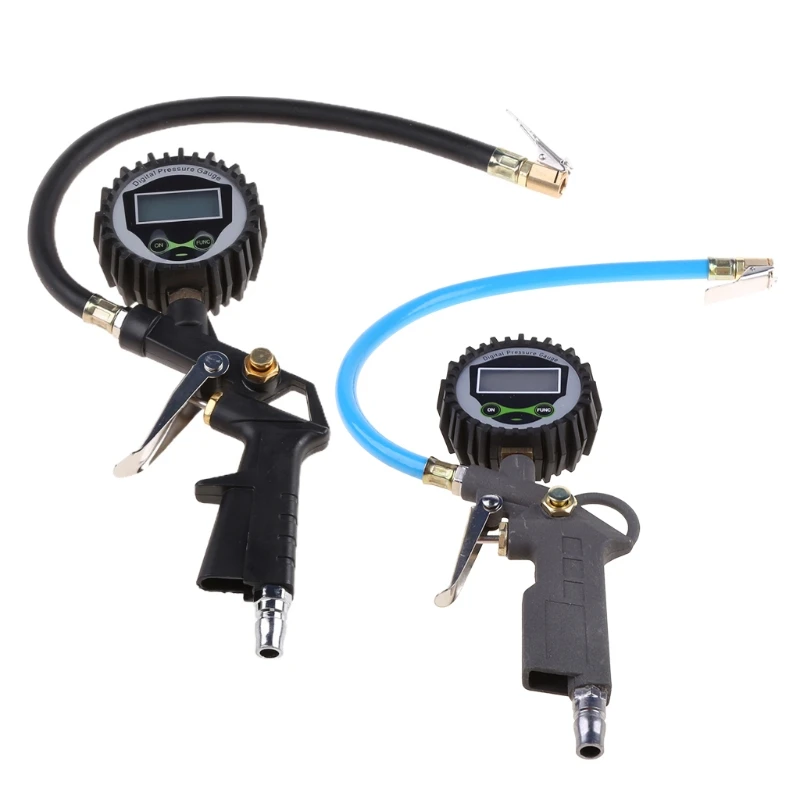 

Digital Car Air Tire Pressure Inflator Gauge LCD Dial Meter Vehicle Tester