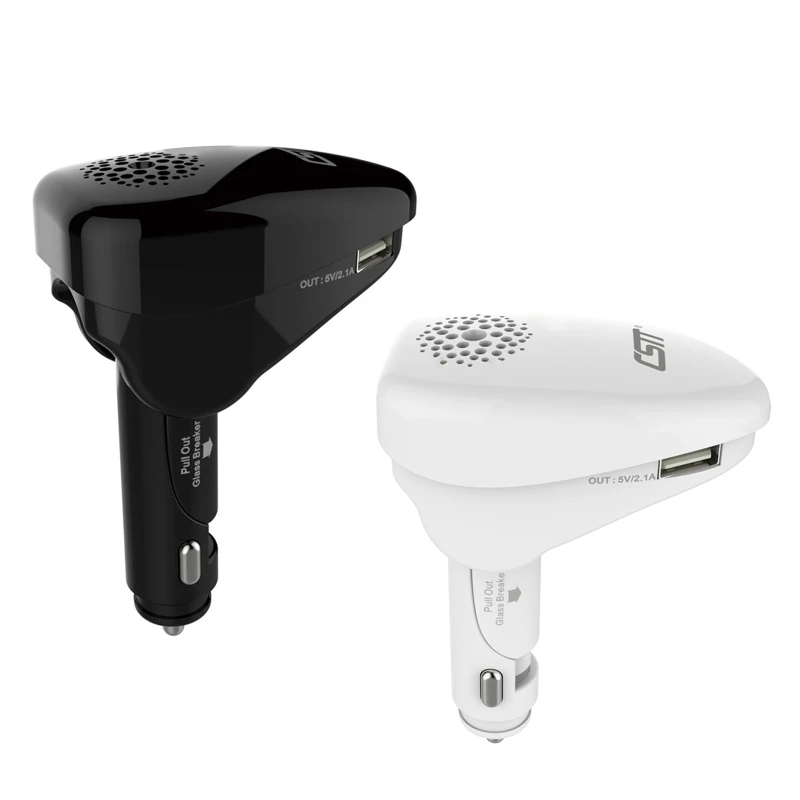 

Многофункциональное автомобильное зарядное устройство с двойным USB-портом