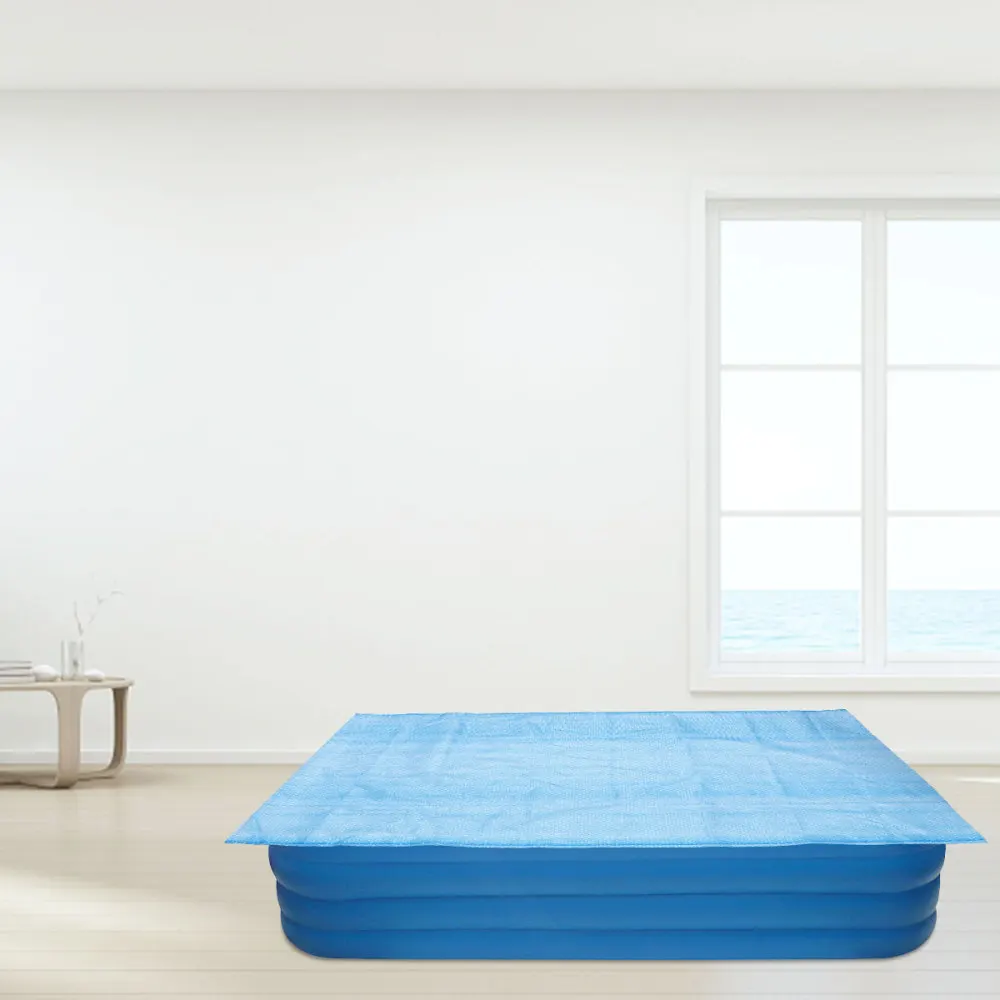 

1pc 200x120cm Swimming Pool Cover Waterproof Outdoor Pool Bubble Cover Heat Preservation Cover