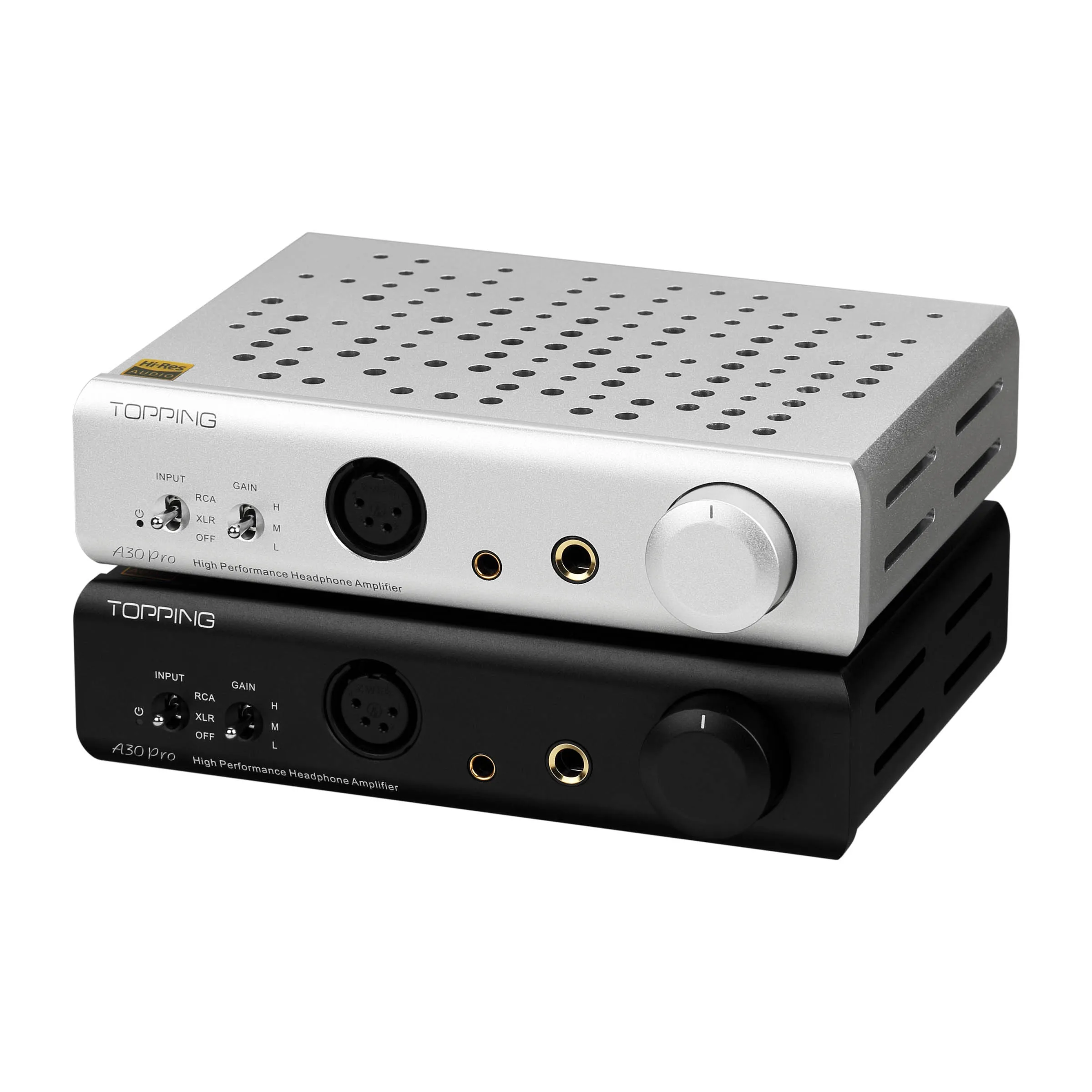 

TOPPING A30pro Incredible Power NFCA Hi-Res Audio 3 step gain settings Headphone Amplifier