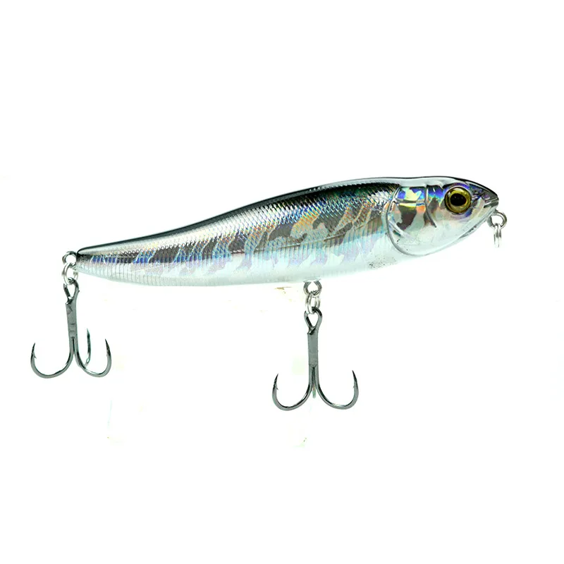 Фото 1Pcs Fishing Lure Pencil Stickbaits Bait Minnow Artificial 95mm15g 3D Eye Crank Hard Baits Topwater Surface Lures Isca Fish Tack №3