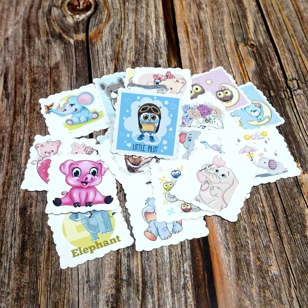 Водонепроницаемые Стикеры с героями мультфильмов наклейки сделай сам милыми