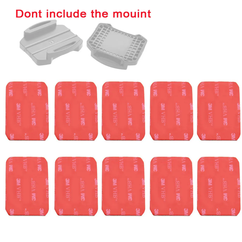 3M VHB клейкая поверхность изогнутая плоская наклейка для экшн камеры Sony VCT AM1 AS200V