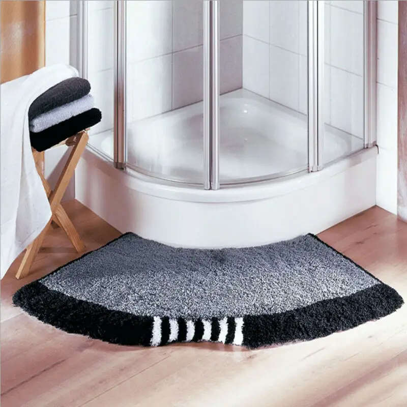 

UK STOCK Dining Room Bath Home Bedroom Floor Mat Fluffy Rug Anti-Skid Shaggy Area Rug