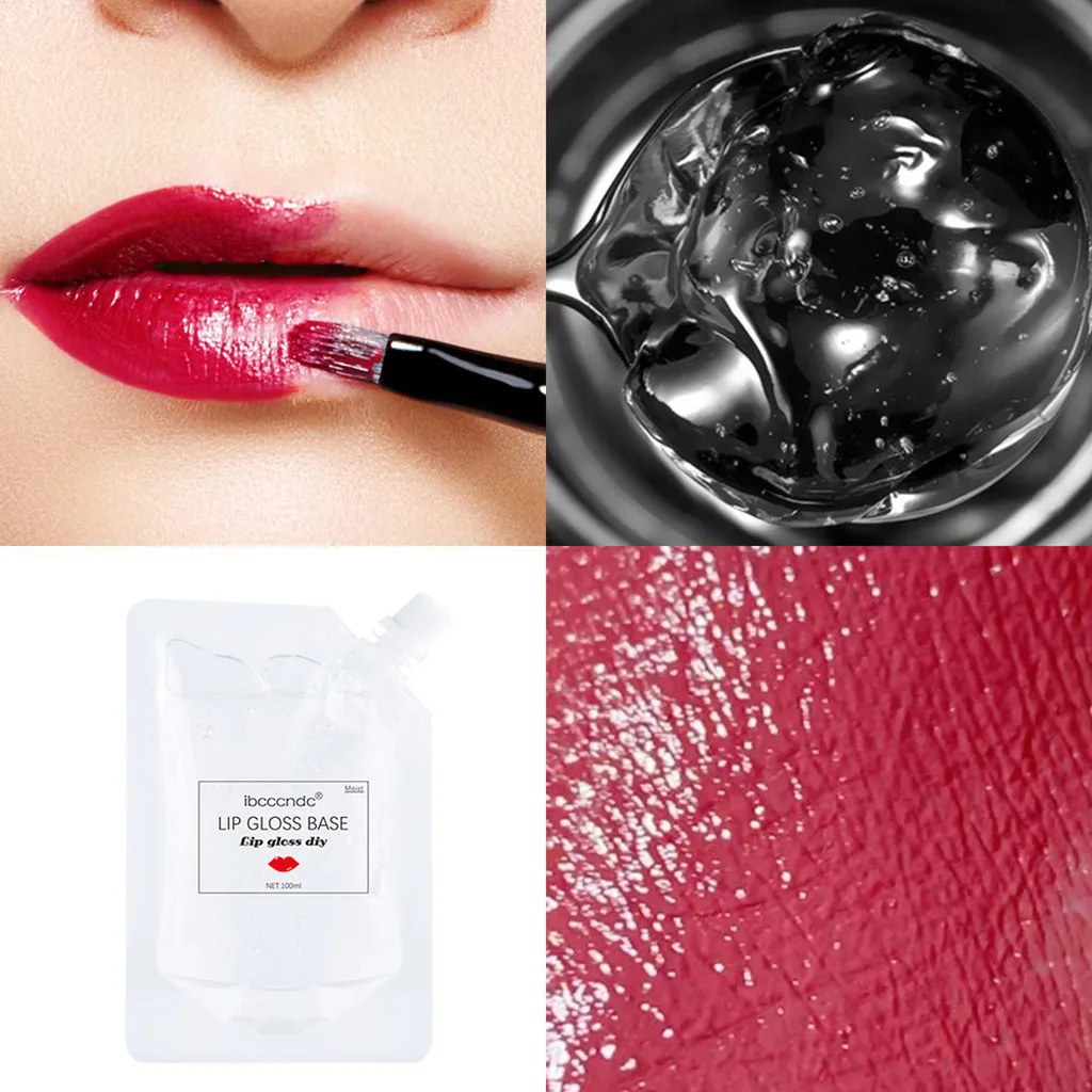 Ibcccndc губная помада Материал сделай сам прозрачный блеск для губ с антипригарным