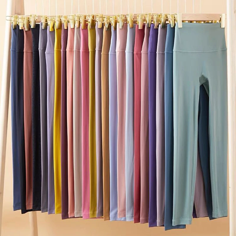 Женские леггинсы для занятий йогой со скрытыми карманами с завышенной талией |