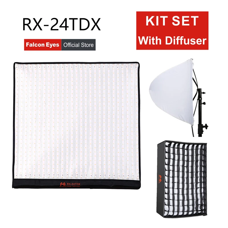 Falcon Eye 150 Вт пленочный видео фото светильник портативный светодиодный для Braodcast