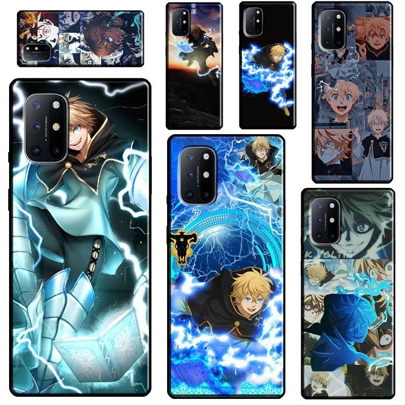 Чехол аниме Luck Voltia с черным клевером для OnePlus 9 10 Pro 8T 9R Nord, чехол для Realme GT Neo 2 Master 8 Pro C3 C21 8i 9i, чехол