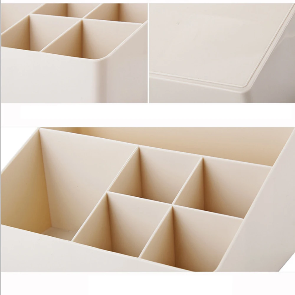 Makeup Organizer Large Capacity Bathroom Storage Box Cosmetic Organizer Desktop Make Up Jewelry Storage Case Sundries Container