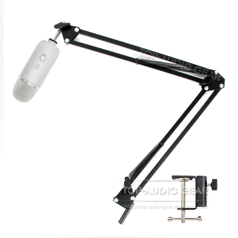 Настольная подвеска с ножничным рычагом стойка для Blue Yeti Pro со снежным шариком и