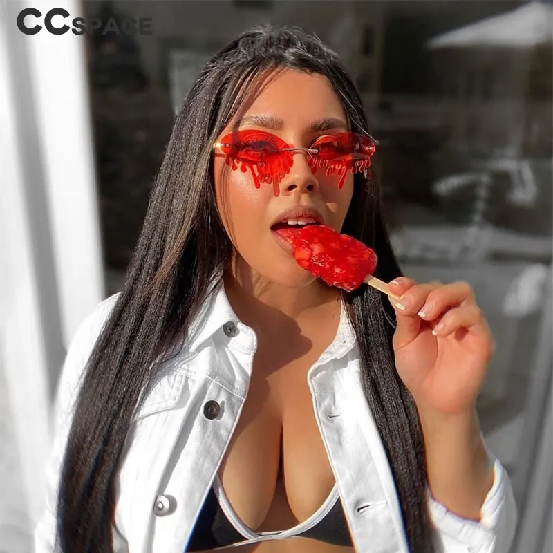 47385 капли воды бриллиант личности Забавный солнцезащитные очки для мужчин и