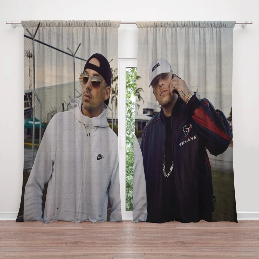 2 шт./комплект шторы с 3D принтом для гостиной|Занавески| |