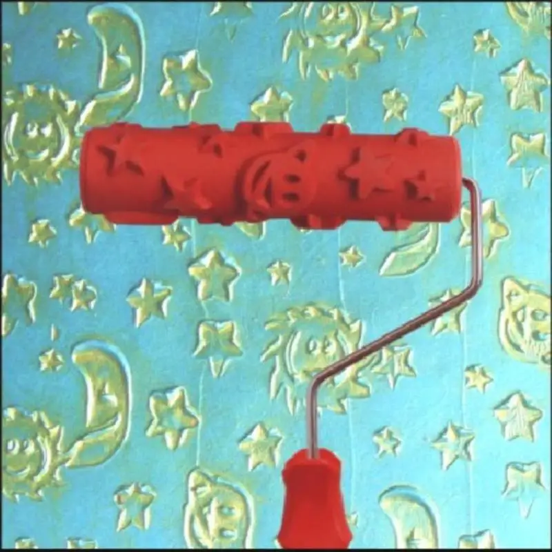 Различные настенные инструменты с различными фигурами кисти DIY для печати обои