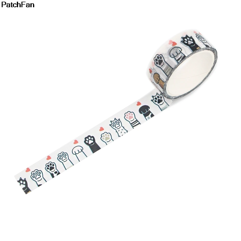 A3541 Patchfan Пёс из мультфильма печать DIY Скрапбукинг липкий клей клейкие ленты без