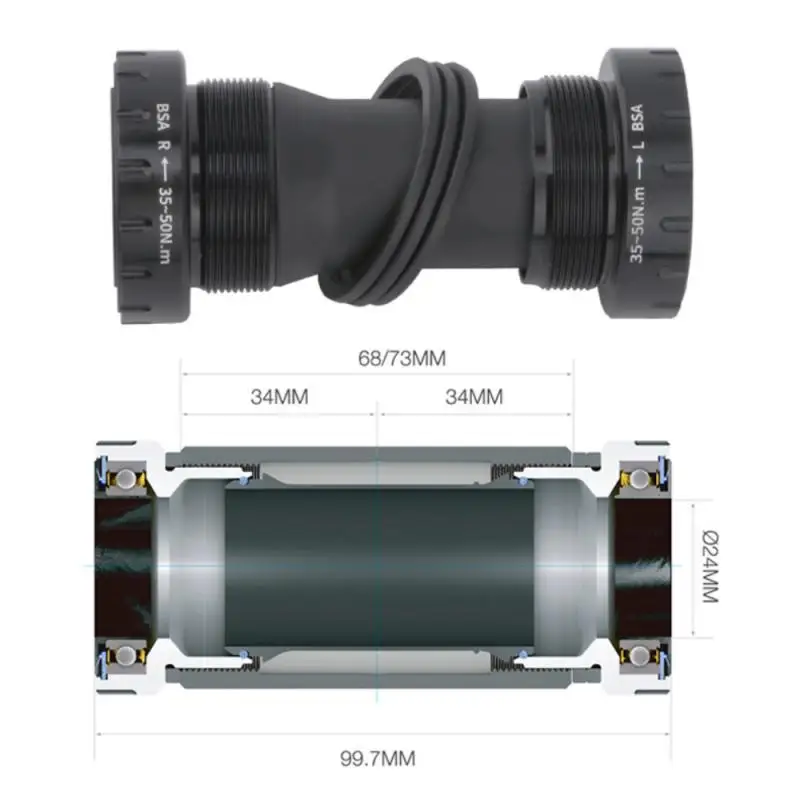 Шатуны для велосипеда IXF 104 BCD комплект Шатунов Hollowtech шатуны каретки шатуна 4 8 |