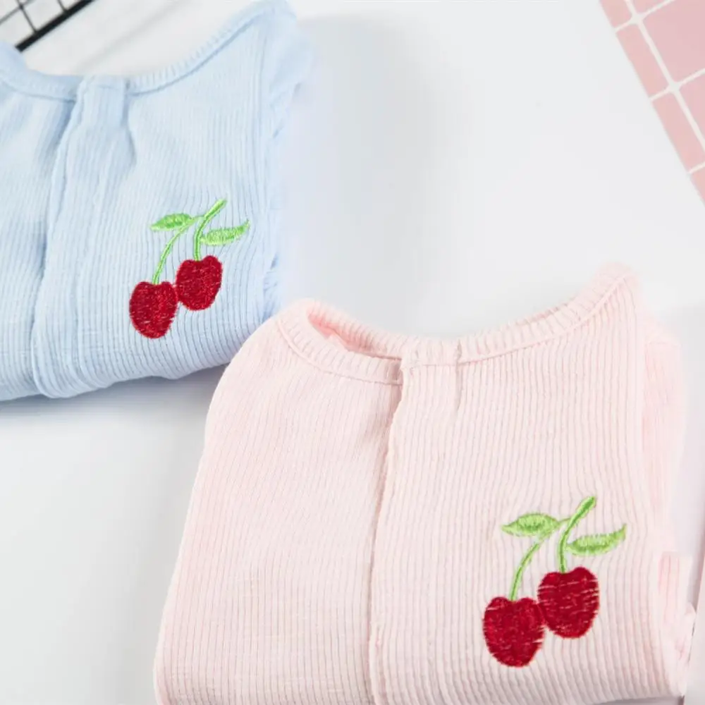 Пижамы с рисунком вишни одежда для кошек и собак пальто щенков Рождественская