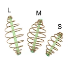 SML Встроенная фидерная пружина для ловли карпа, рыболовная установка для соленой и свежее рыбалки, фидерная клетка и метод Leader 10 шт.лот