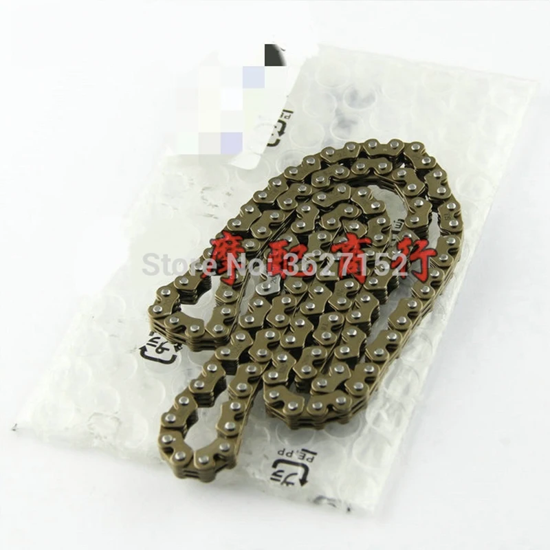 Цепь зубчатой передачи Cam распределительный вал двигателя для Honda XR650R 00 07 Yamaha TTR250