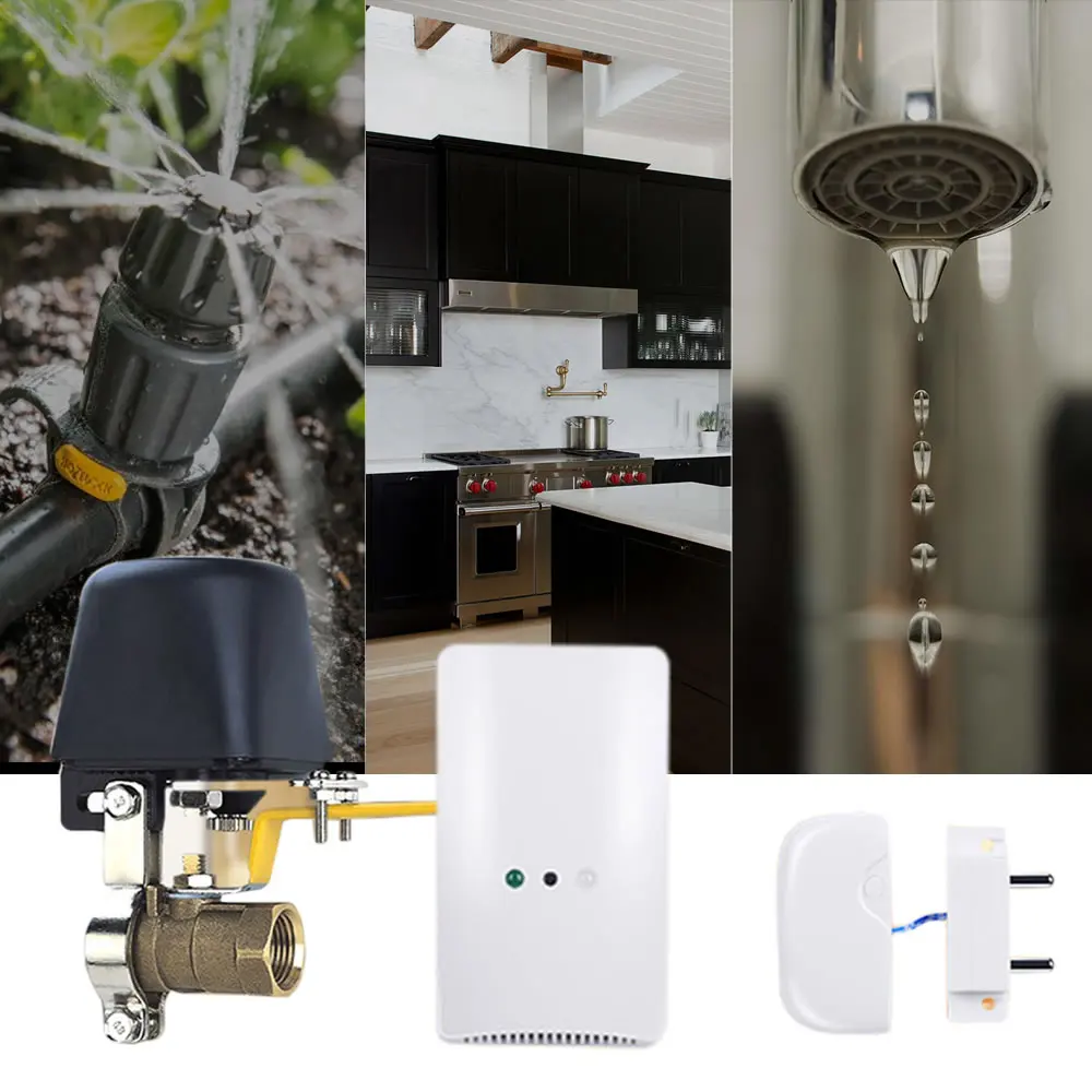 EWeLink Смарт Wi-Fi газовый манипулятор клапан управления 1/2 "3/4" садовые таймеры