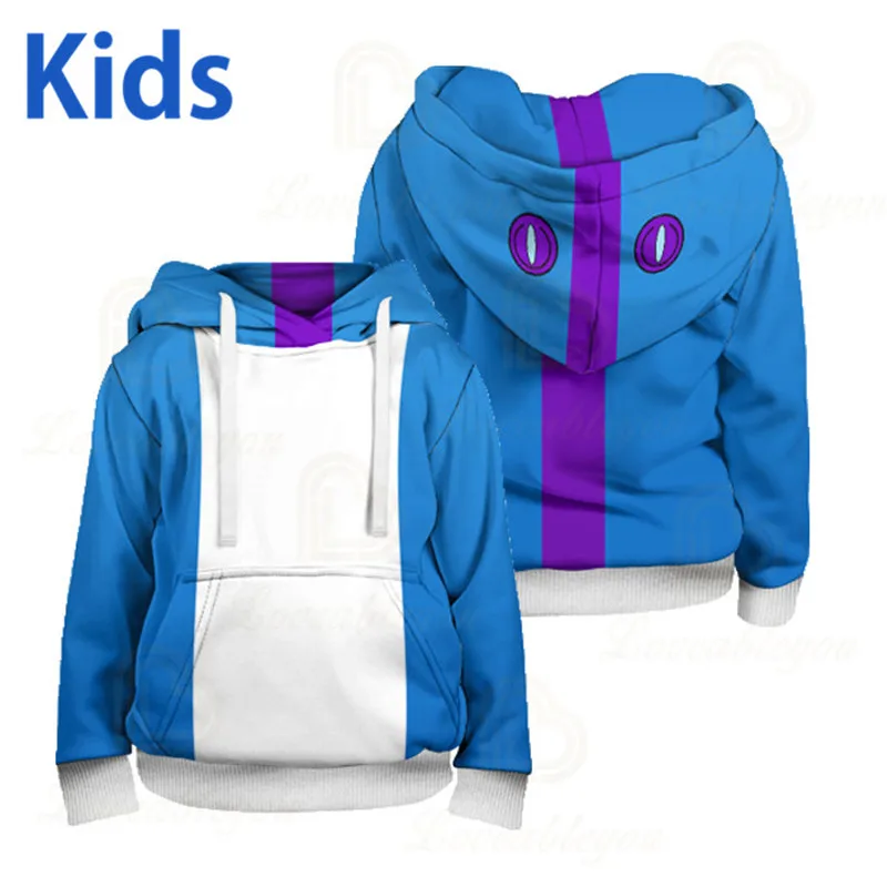 Звезда акула Leon игра шутер 3D печати свитер с капюшоном одежда в стиле Харадзюку