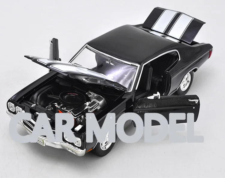 1:18 Масштаб сплава игрушечные транспортные средства 1970 SS 454 мускул автомобиль модель детских игрушечных автомобилей авторизованный игрушки для детей