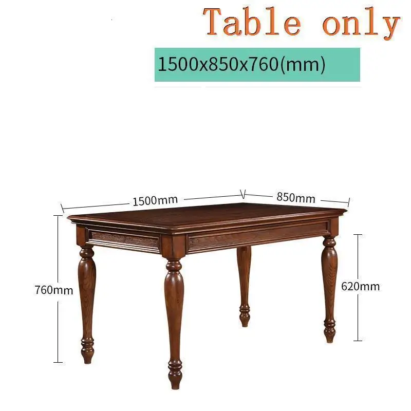 Number 17 Sala Piknik Masa Sandalye Pliante Comedores Mueble обеденный набор ретро дерево де Jantar Bureau Tablo Меса комедор обеденный стол - Цвет: Number 17