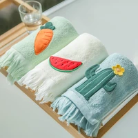 35x75cm face towel adult soft terry absorbent quick drying body hand cotton towels washbasin facecloth bathroom cleaning items