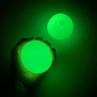 14pc fluorescent squash sticky wall ball sticky target ball decompression throw fidget toy kids gift novelty stress relief