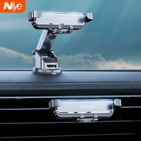 gravity car phone holder air vent clip mount mobile gps support smartphone stand for iphone 13 12 11 pro max samsung xiaomi