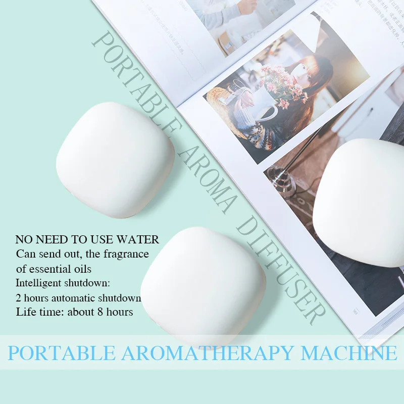 Ароматический диффузор для эфирных масел без воды портативный мини аккумулятор