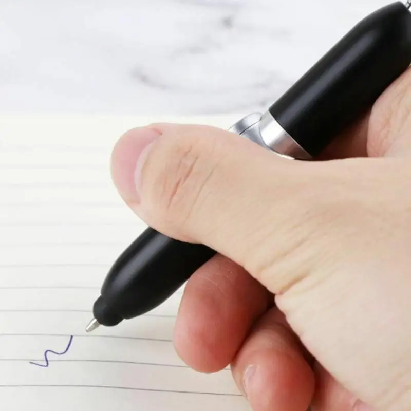 Ручка Спиннер для пальцев многофункциональная шариковая ручка со светодиодным
