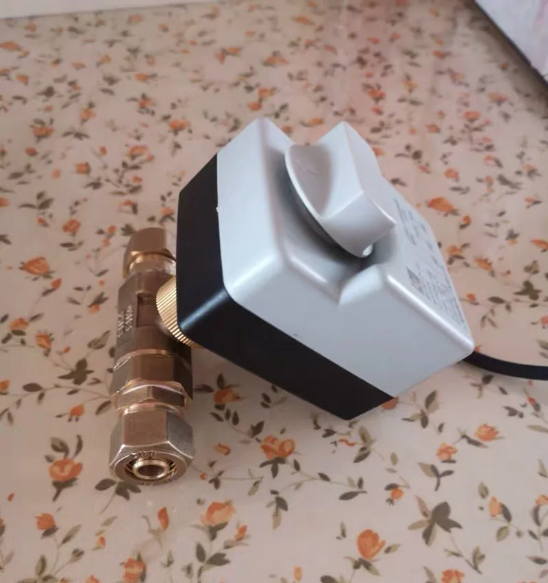 DN32 DN40 DN50 AC220V 2-сторонний 3-проводной моторизованный шаровой клапан электрический