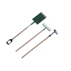 Миниатюрный Кукольный домик, набор из 3 садовых инструментов, ролевая игра классические Обучающие игрушки, подарок для детей, сказочные садовые аксессуары