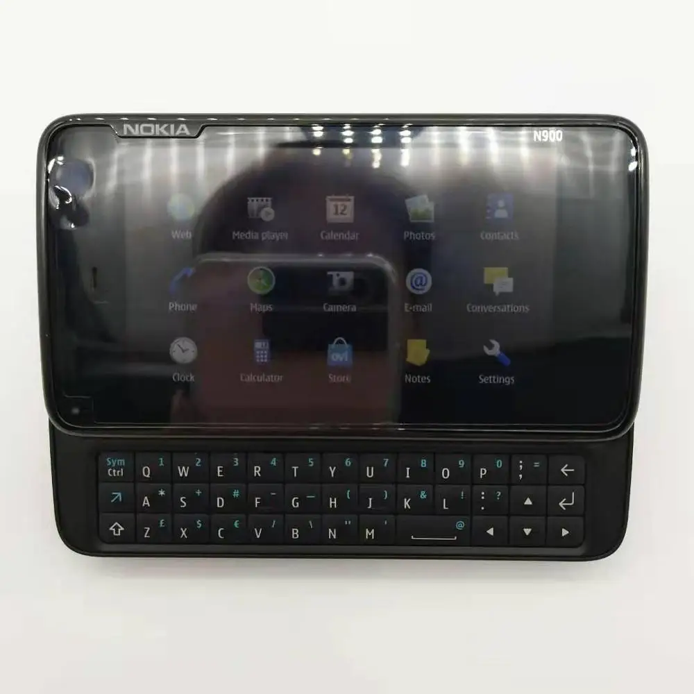 Nokia N900 Восстановленный Оригинальный разблокированный телефон 5 Мп камера 3 дюйма