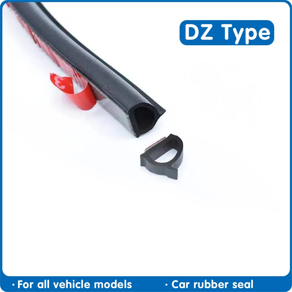 DZ тип автомобильный резиновый уплотнитель двери капота уплотнительная лента для