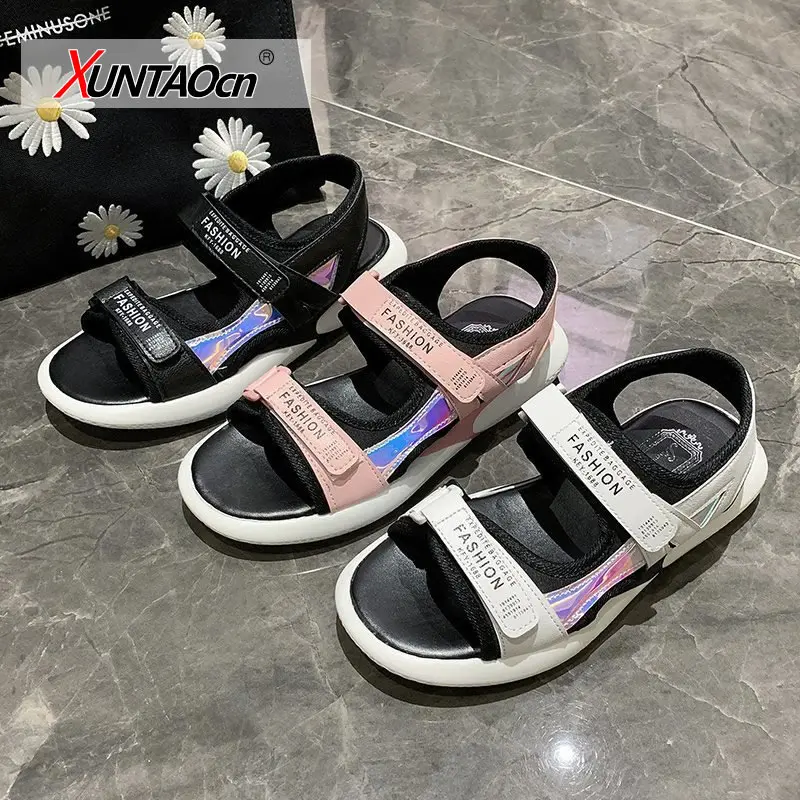 

White Platform Sandals Women Shoes 2021 New Summer Ladies Chunky Sandals Sport Female Shoe zapatos chaussure femme
