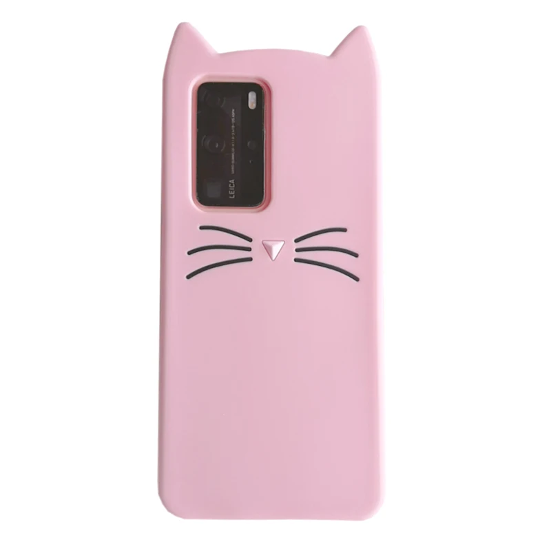 

Cat Ears Cartoon Cover Case 3D Cute Silicone Phone Case for Samsung Galaxy A51 A71 A10 A30 S8 S9 S10 Plus J730 J530 A50 A31 A70