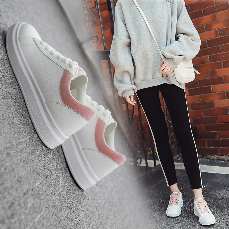 

Breathable white shoes women's shoes 2021 new spring all-match flat-bottomed summer female student sports shoes