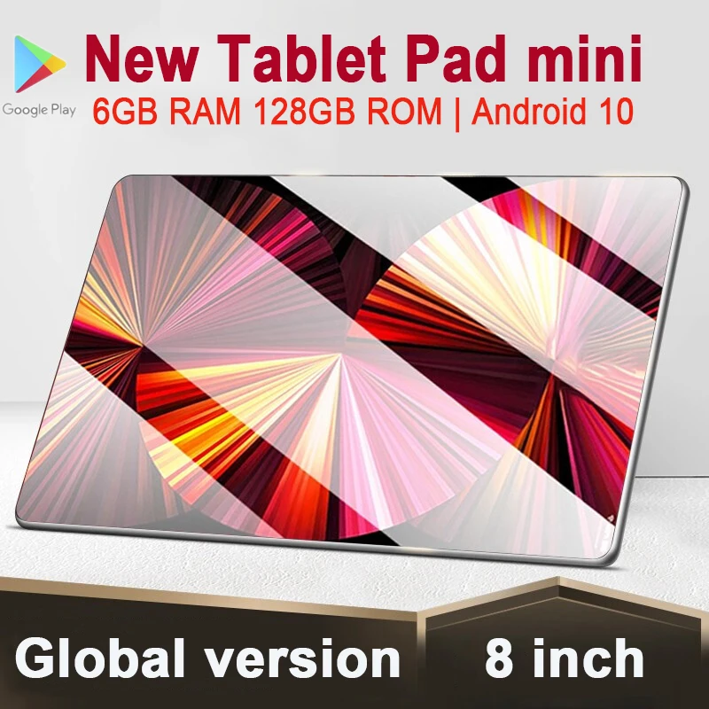 

Планшет 8-дюймовый на Android 10,0, 6 + 128 ГБ, 6000 мАч, 1920x1200