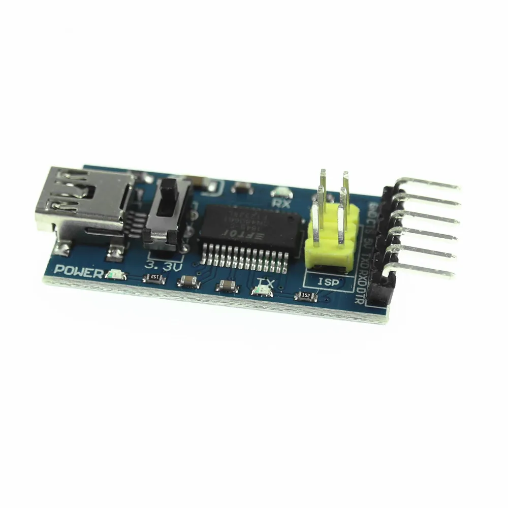 1 шт. Базовая плата преобразователя для arduino FTDI FT232RL USB в TTL последовательный